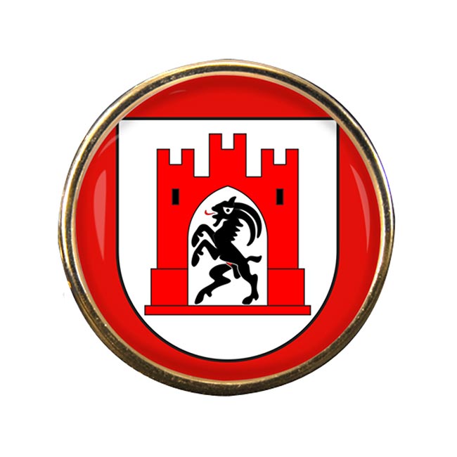 Chur (Switzerland) Round Pin Badge