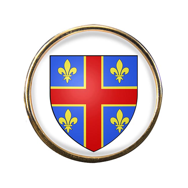 Clermont-Ferrand (France) Round Pin Badge