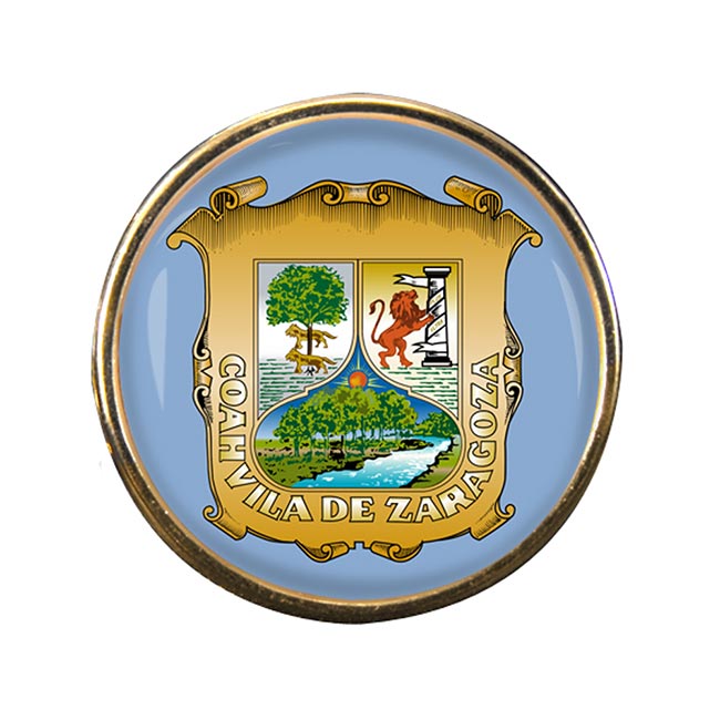 Coahuila (Mexico) Round Pin Badge