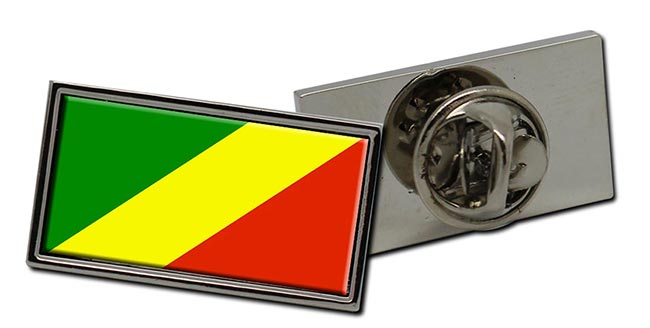 Congo Flag Pin Badge