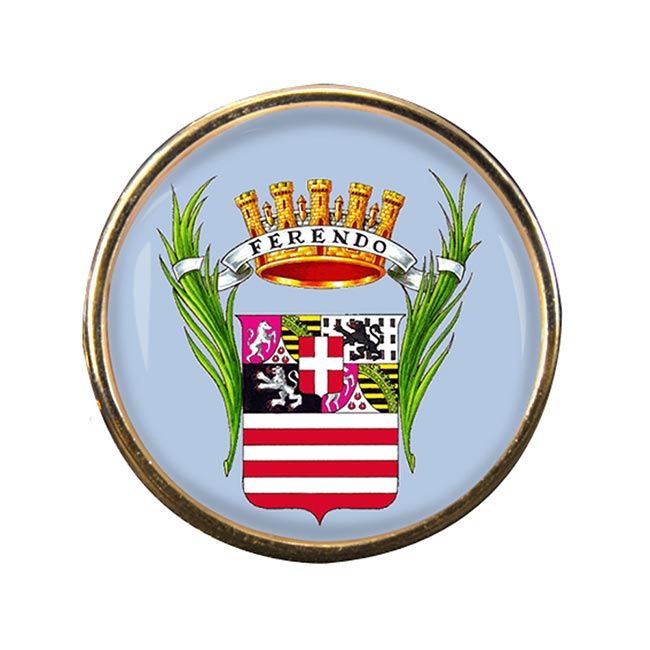 Cuneo (Italy) Round Pin Badge