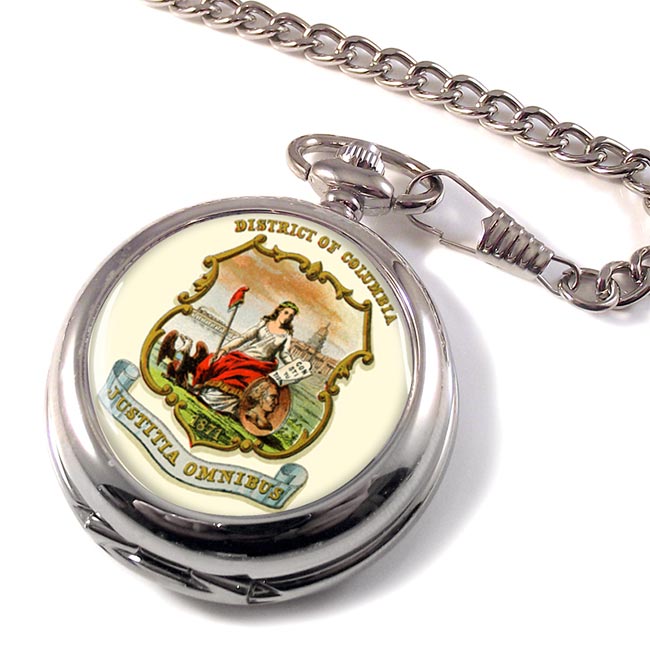 District of Columbia USA Pocket Watch