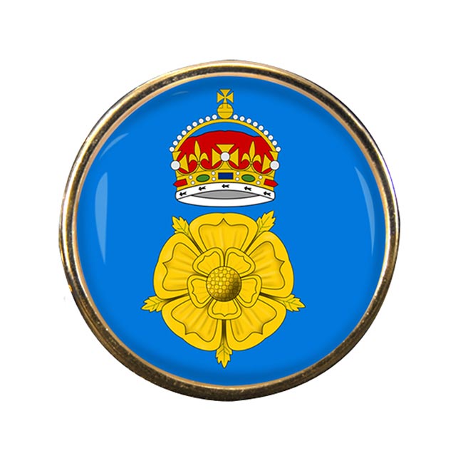 Derbyshire County Round Pin Badge