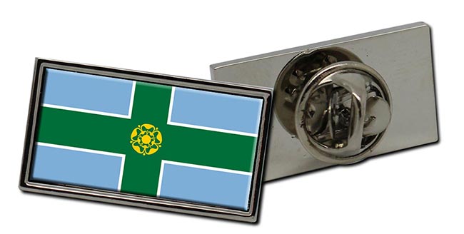 Derbyshire (England) Flag Pin Badge