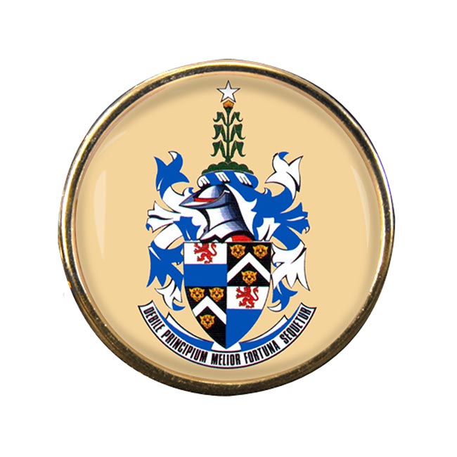 UK Gift Shop Durban (South Africa) Round Pin Badge