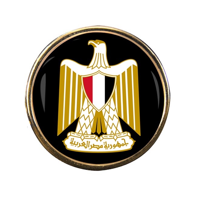 Egypt Round Pin Badge
