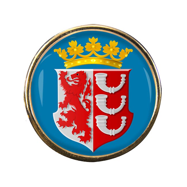 Eindhoven (Netherlands) Round Pin Badge
