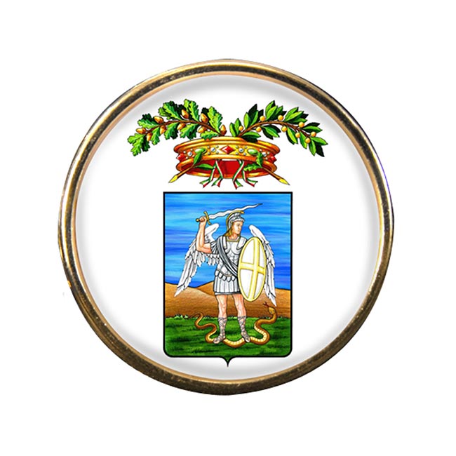 Provincia di Foggia Round Pin Badge