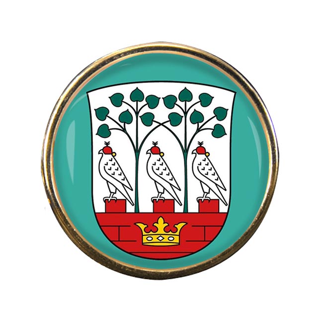 Frederiksberg Round Pin Badge