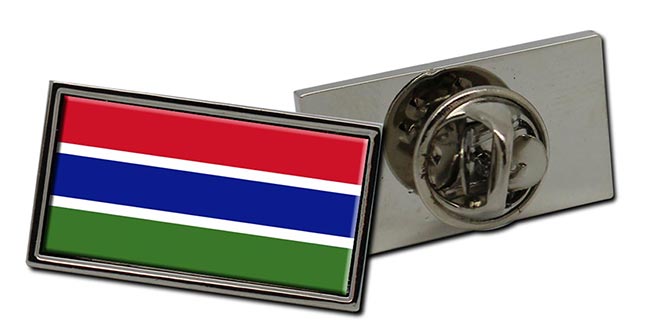 Gambia Flag Pin Badge
