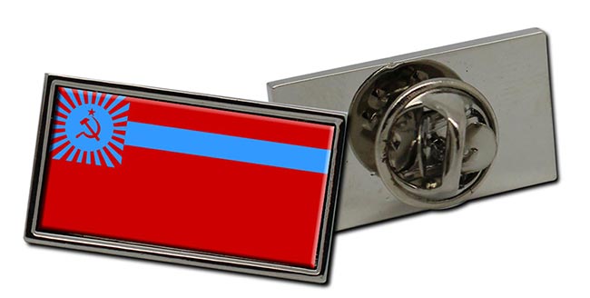 Georgian Soviet Flag Pin Badge