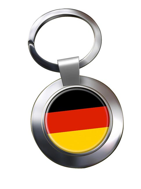 Deutschland Germany Metal Key Ring