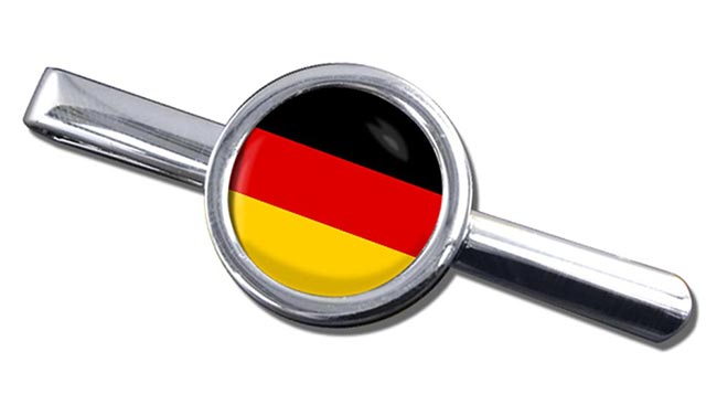 Deutschland Germany Round Tie Clip