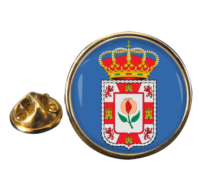 Granada (Spain) Round Pin Badge