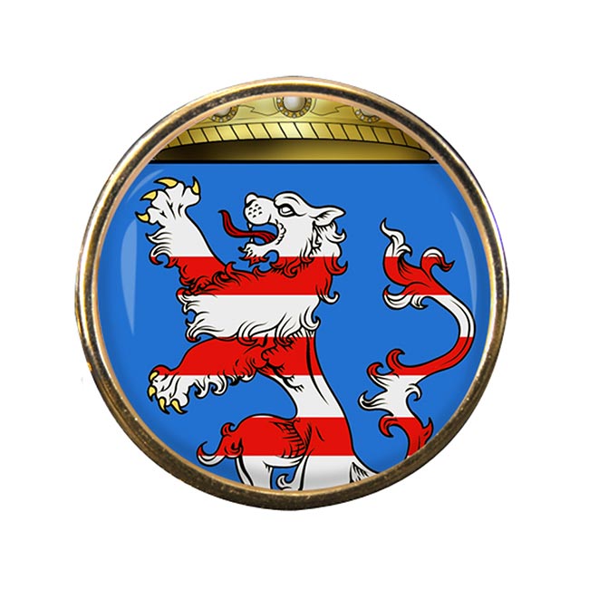 Hessen (Germany) Round Pin Badge