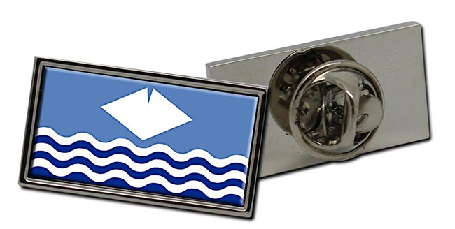 Isle of Wight (England) Flag Pin Badge