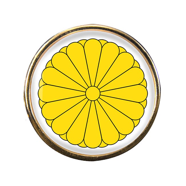 Japan Round Pin Badge
