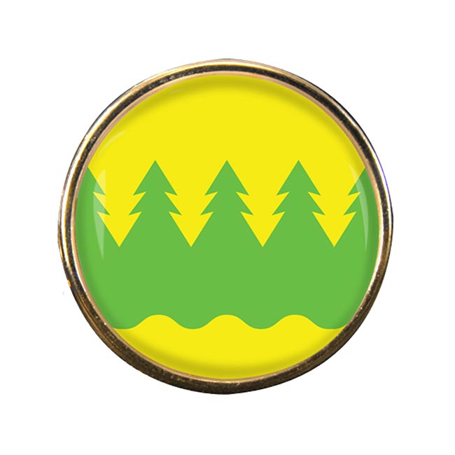 Kainuu Round Pin Badge