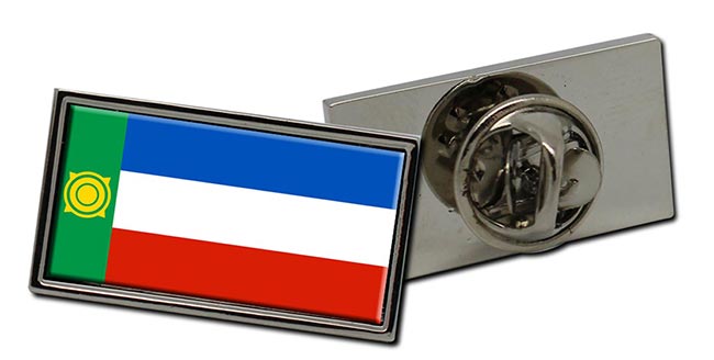 Khakassia Flag Pin Badge