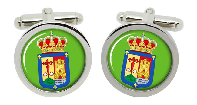 Las Palmas (Spain) Cufflinks in Chrome Box