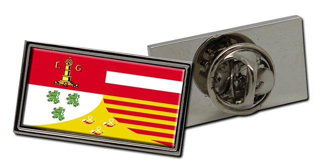 Liege (Belgium) Flag Pin Badge