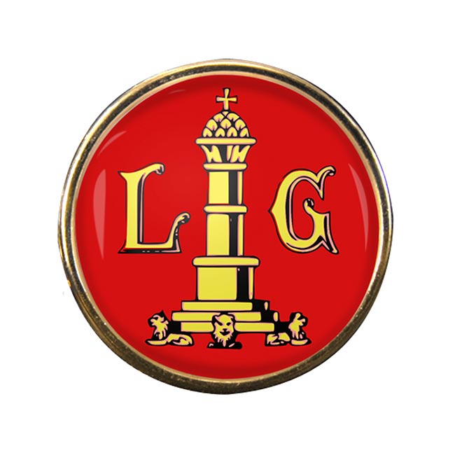Liege-ville (Belgium) Round Pin Badge