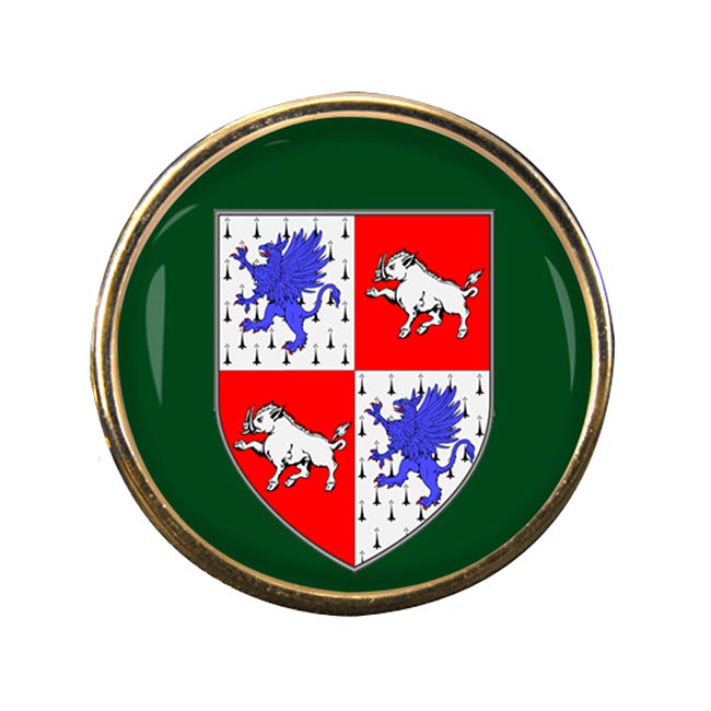 County Longford (Ireland) Round Pin Badge