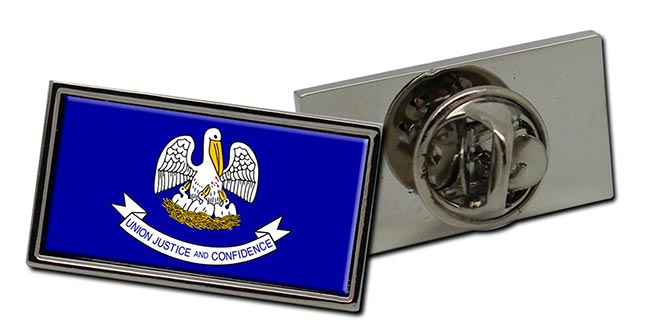 Louisiana Flag Pin Badge