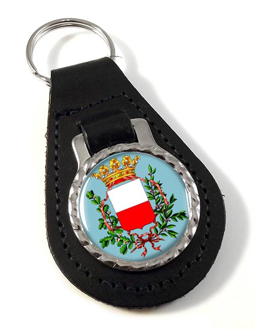 Lucca (Italy) Leather Key Fob