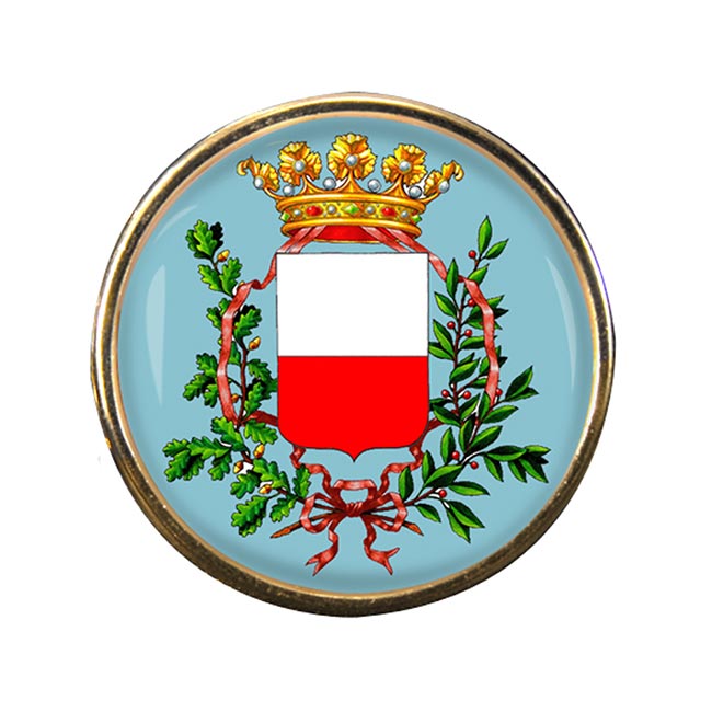Lucca (Italy) Round Pin Badge