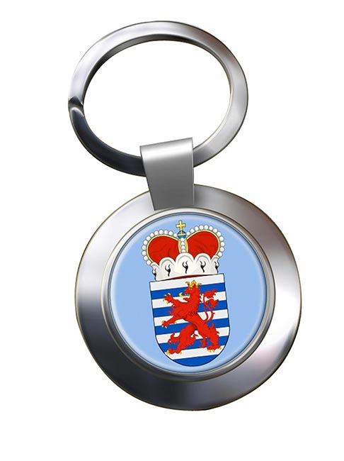 Luxembourg (Belgium) Metal Key Ring