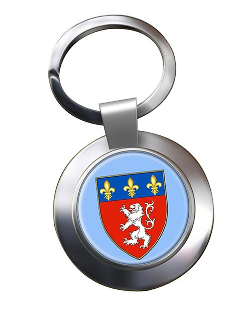 Lyon (France) Metal Key Ring