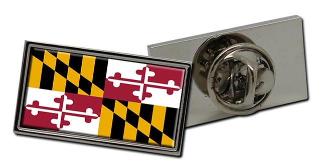 Maryland Flag Pin Badge