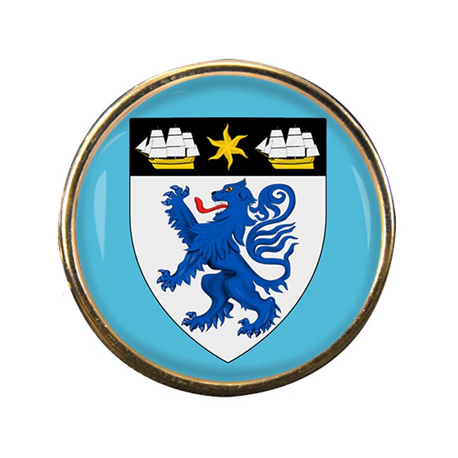 Middlesbrough (England) Round Pin Badge