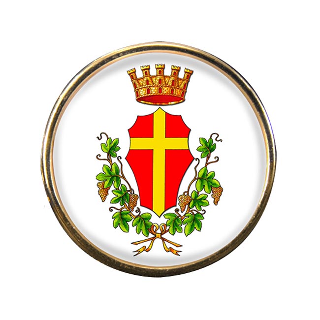 Messina (Italy) Round Pin Badge