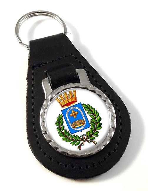 Monza (Italy) Leather Key Fob