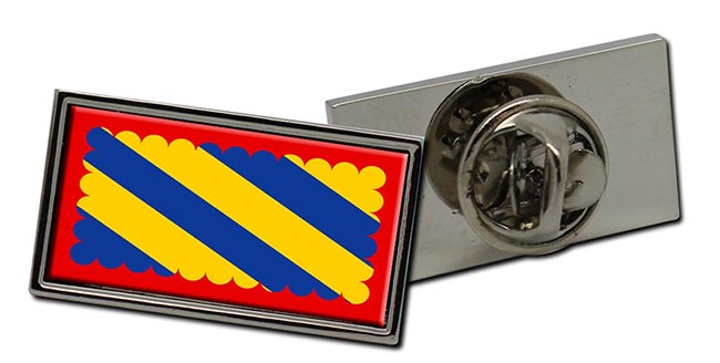 Nivernais (France) Flag Pin Badge