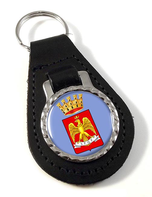 Palermo (Italy) Leather Key Fob