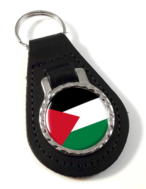 Palestine Leather Key Fob