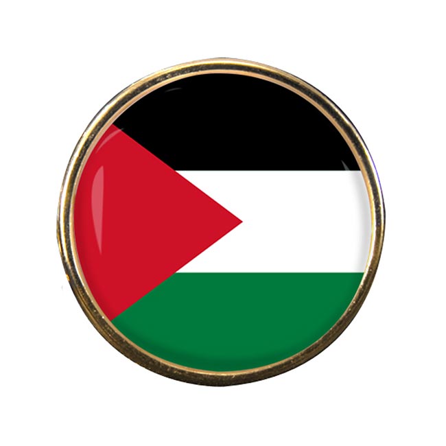 Palestine Round Pin Badge
