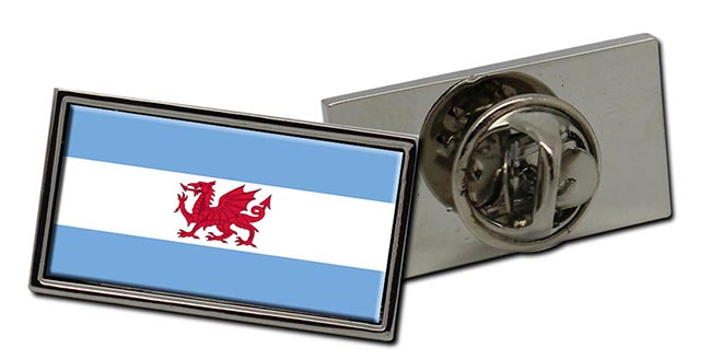 Welsh Patagonia (Y Wladfa Gymreig) Flag Pin Badge