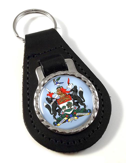 Prince Edward Island (Canada) Leather Key Fob