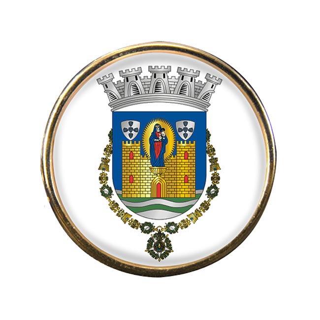 Porto (Portugal) Round Pin Badge