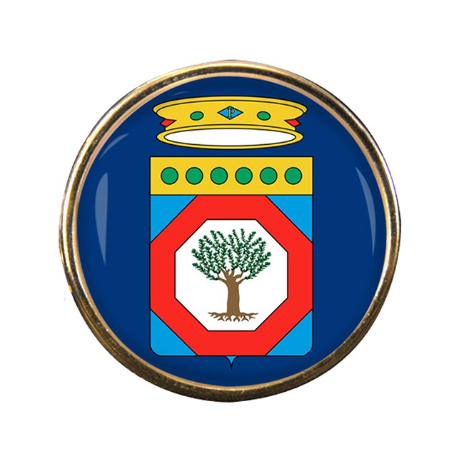 Apulia Puglia (Italy) Round Pin Badge
