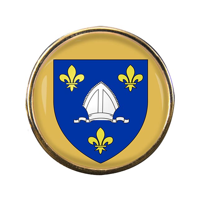 Saintonge (France) Round Pin Badge