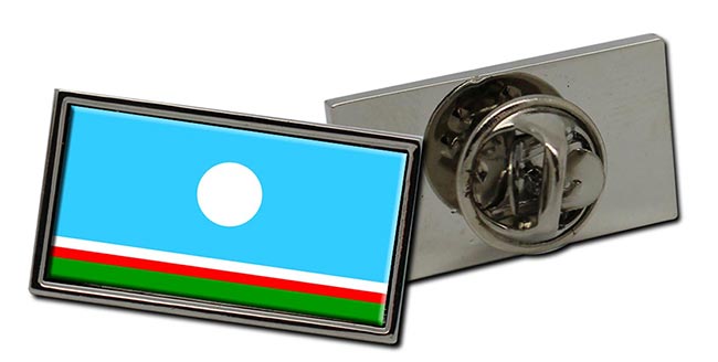 Sakha Republic Flag Pin Badge