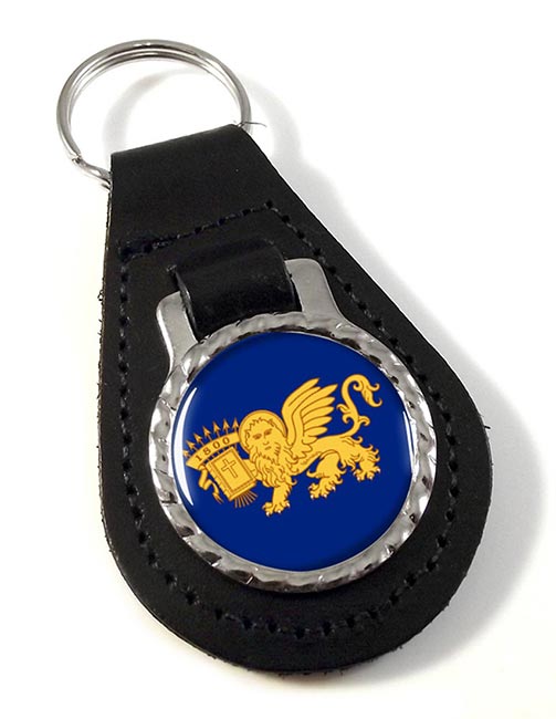 Septinsular Republic (Greece) Leather Key Fob