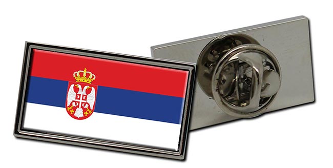 Serbia Flag Pin Badge