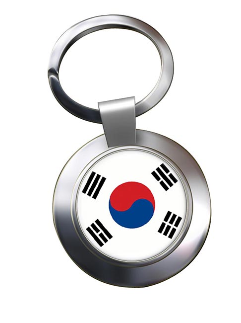 South Korea Metal Key Ring