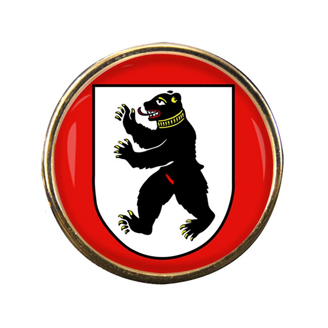 Sankt Gallen (Switzerland) Round Pin Badge